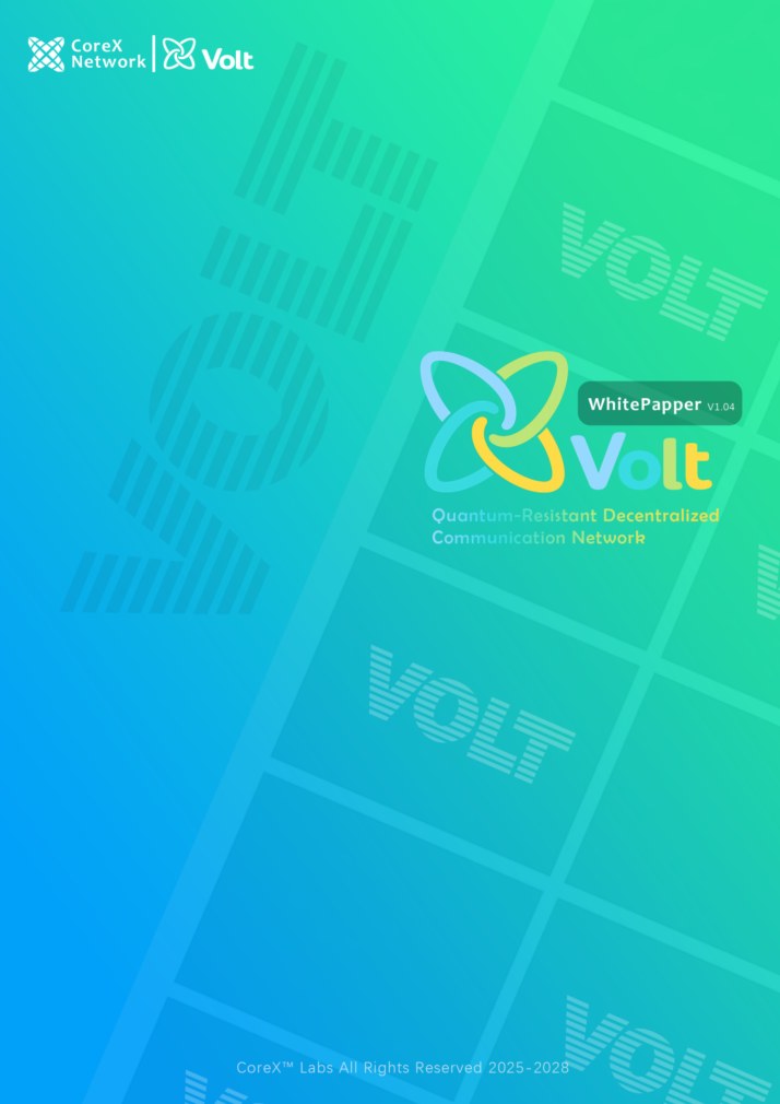 VOLT Whitepaper cover